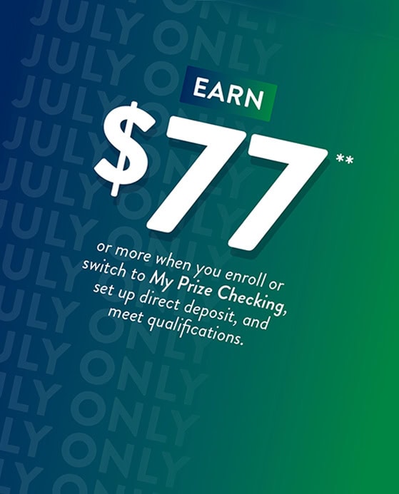 Earn $77**.