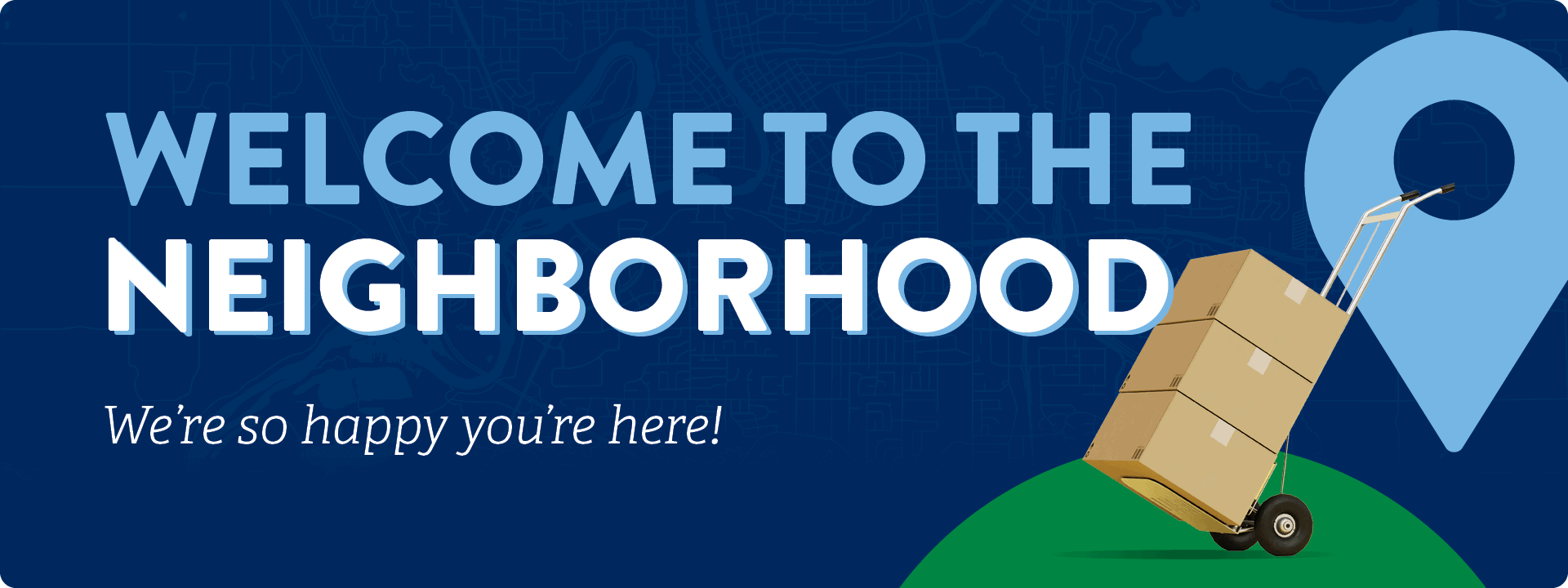 Welcome to the Neighborhood. We’re so happy you’re here! 